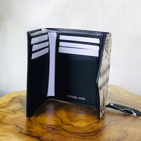 Michael Kors Blakely Python Card Wallet - Picture 5 of 8